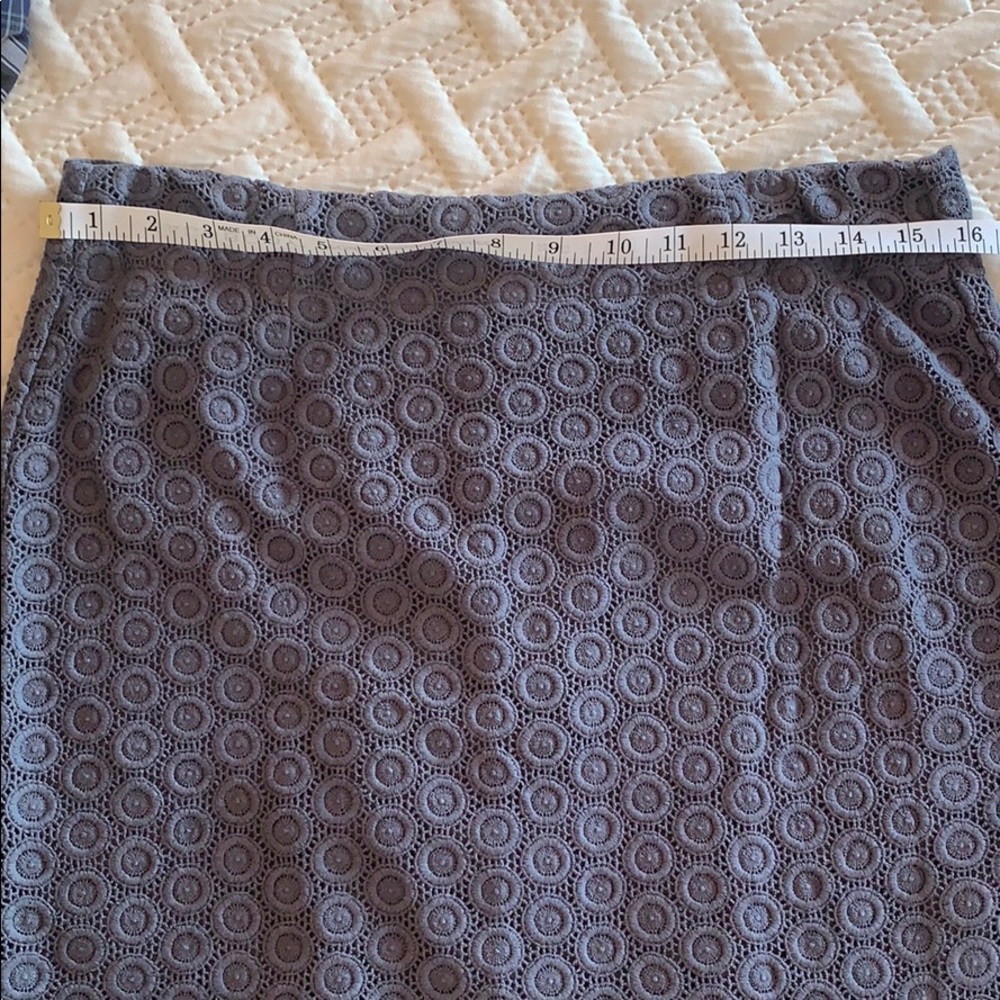 Gray Pattered skirt - Picture 4 of 5